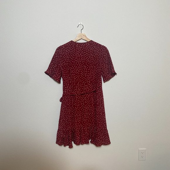 Heartloom Brenna Polka Dot Wrap Dress - Small - Minnie Mouse Disney Dress - Picture 5 of 10